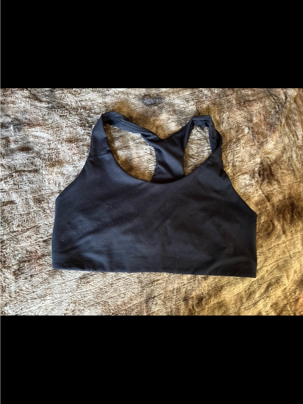 Black Racerback Sports Bra - Women Intimates & Sleepwear